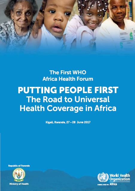 The first WHO Africa Health Forum - Report