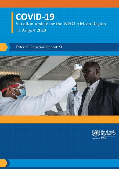 COVID-19 outbreak - Sitrep 24, 12 August 2020