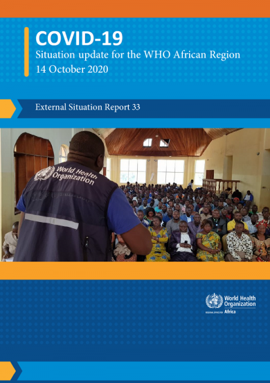 COVID-19 outbreak - Sitrep 33, 14 October 2020