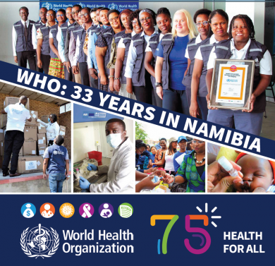 WHO: 33 Years in Namibia