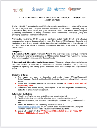 Expression of interest
