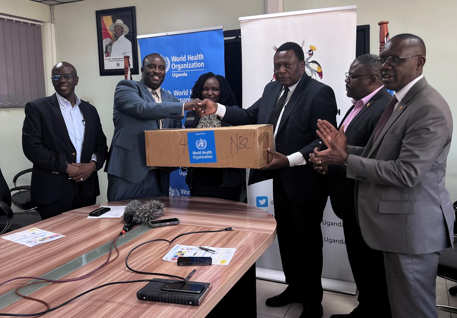 WHO hands over mpox sample collection kits to MoH