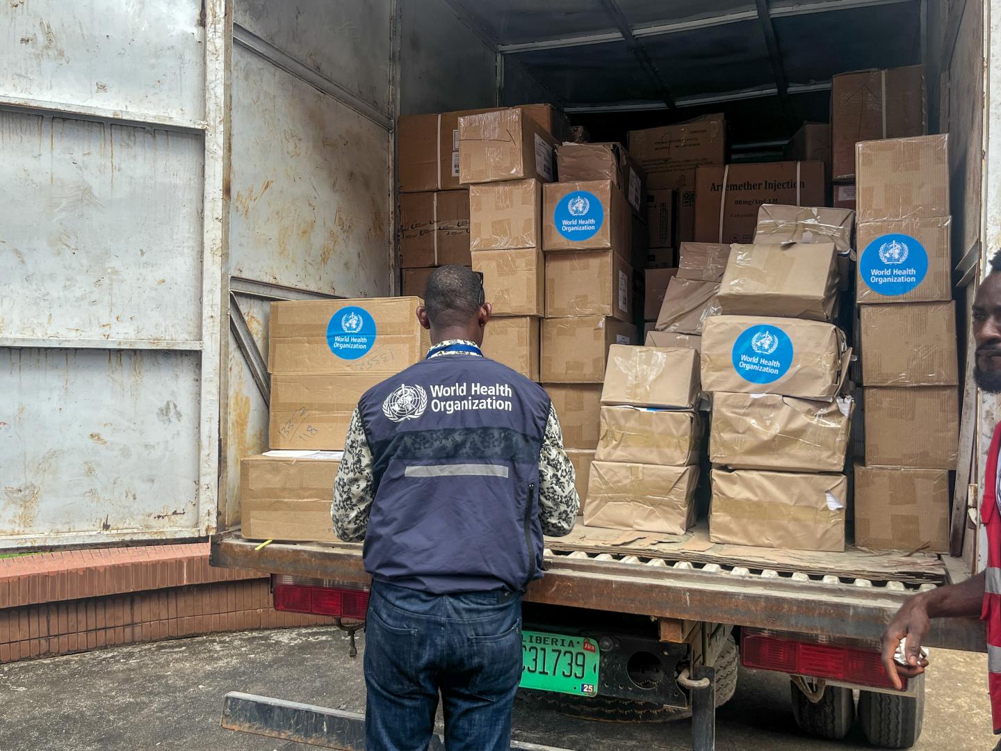 WHO Donation of medical supplies