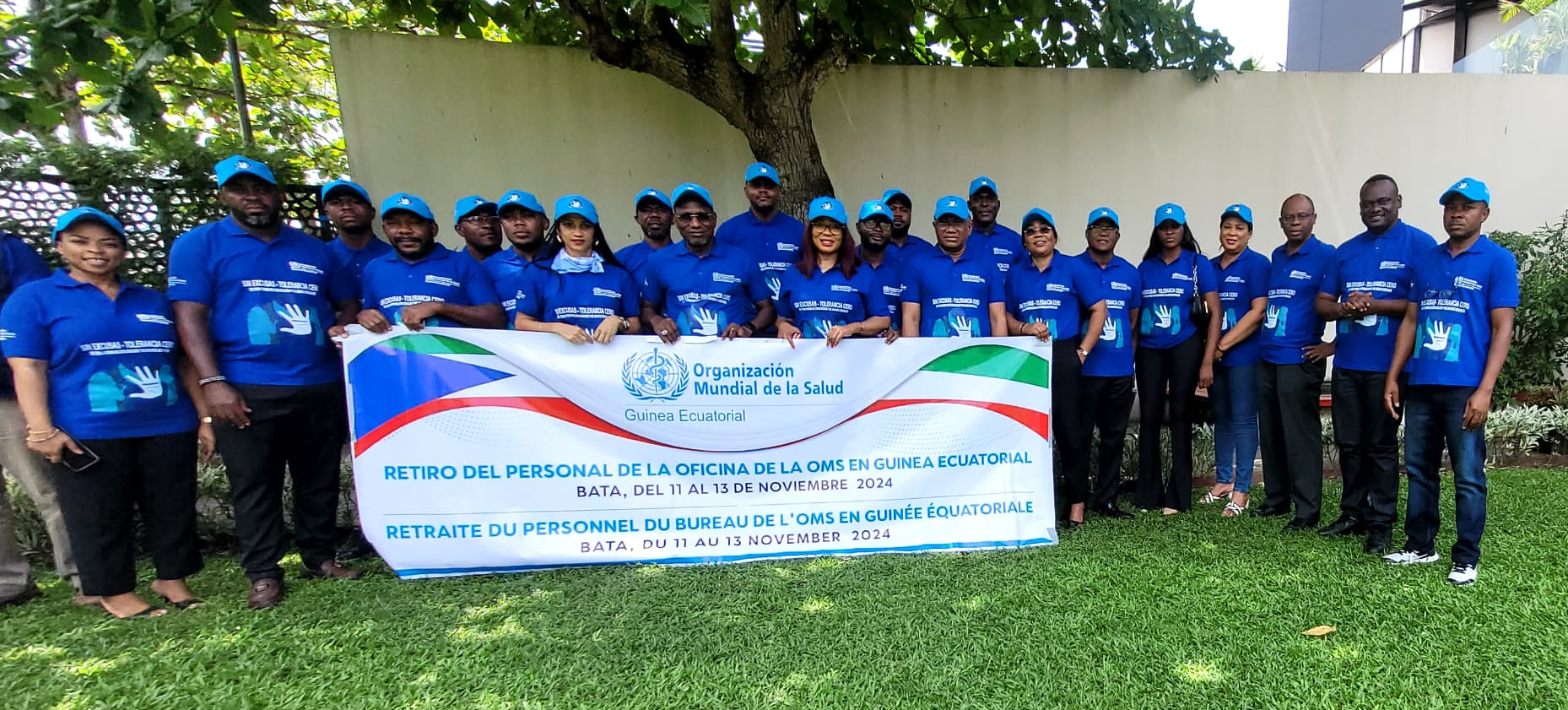 WHO Equatorial Guinea staff retreat 2024
