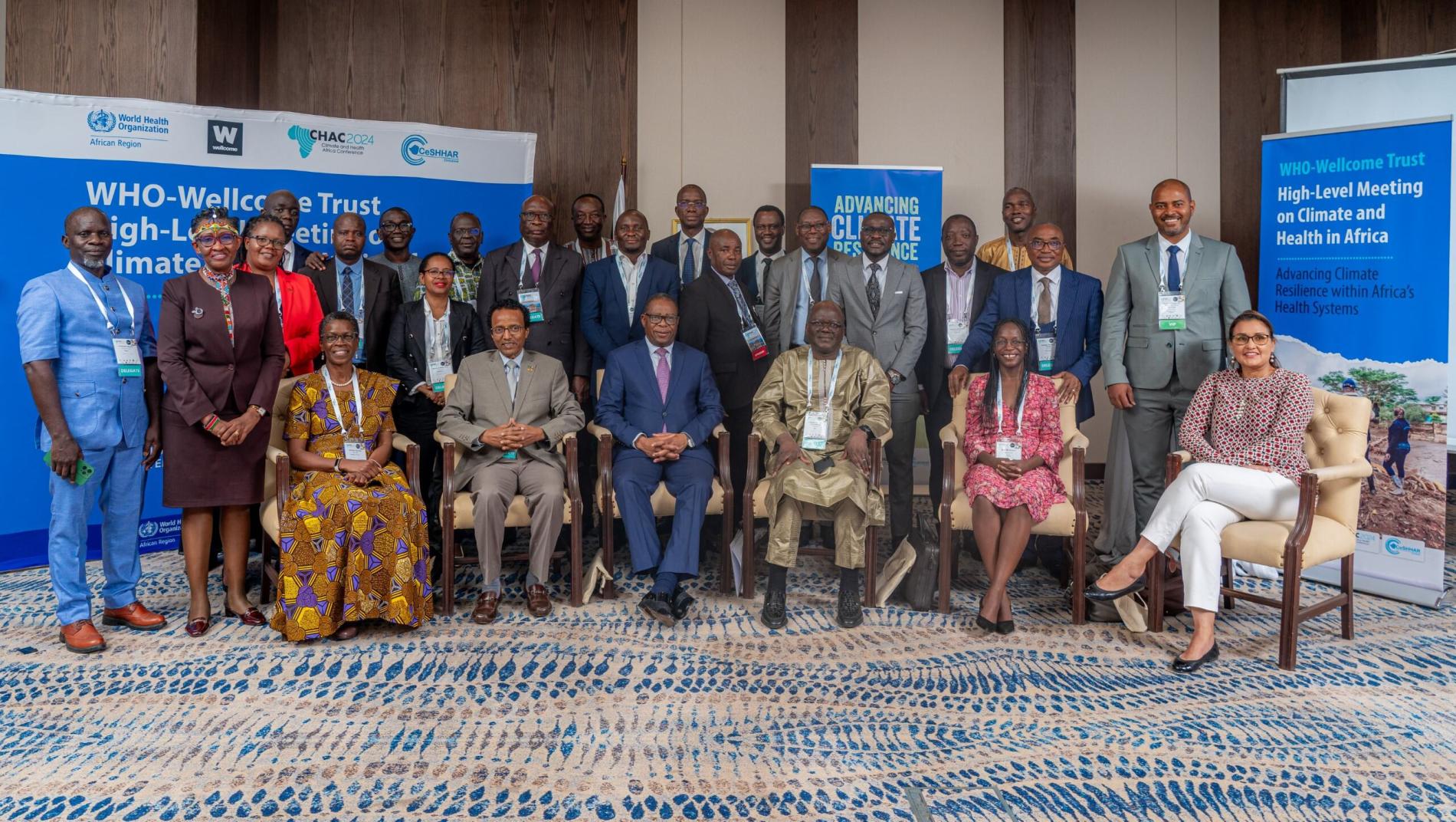 Les Ministres de la santé africains et les délégués adoptent une déclaration sur le changement climatique et la santé