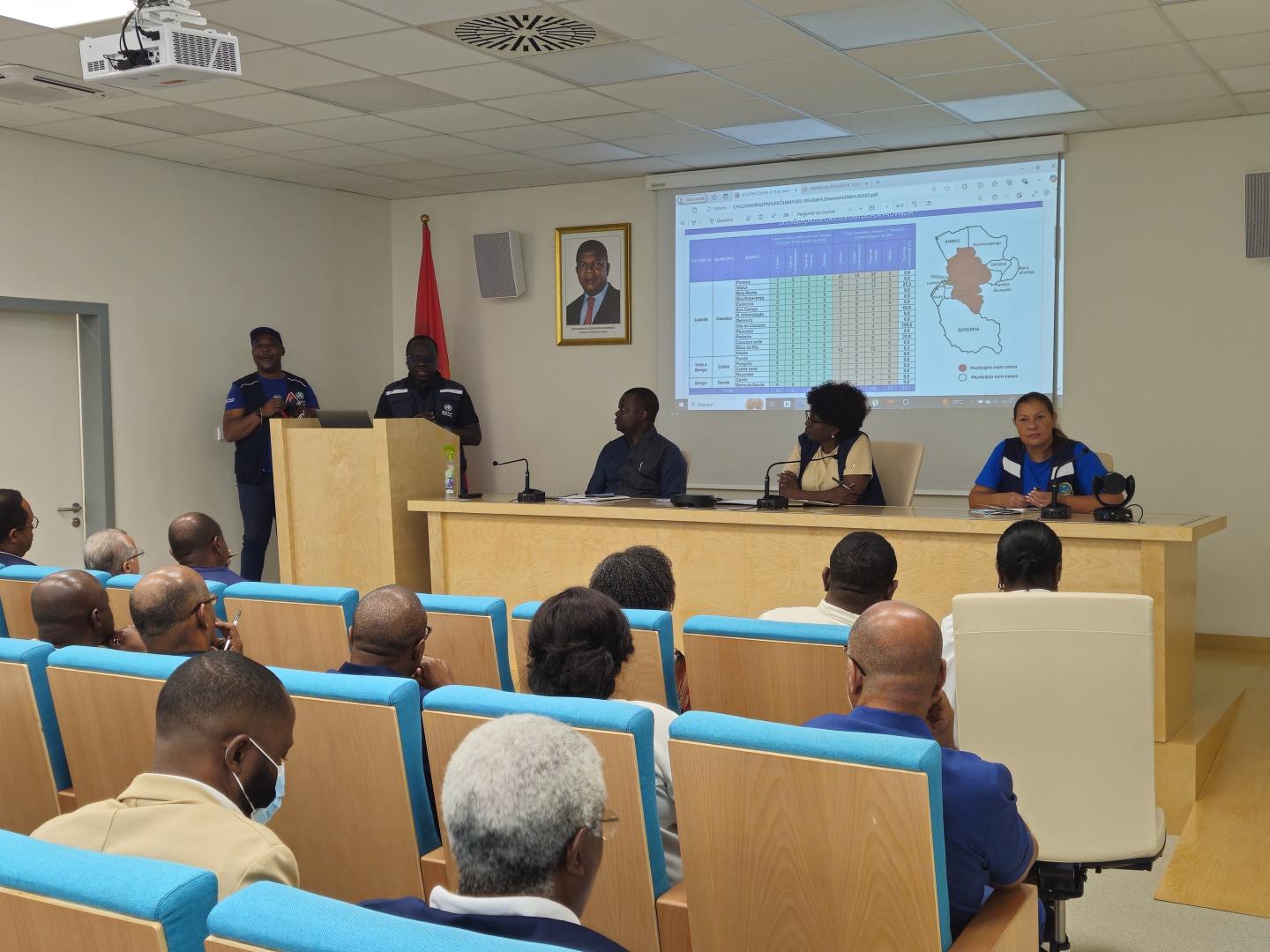OMS Participa em Reunião de Alto Nível sobre Surto de Cólera em Angola