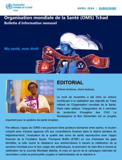Bulletins d’information OMS Tchad, 2024