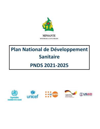 Plan National de Développement Sanitaire PNDS 2021-2025