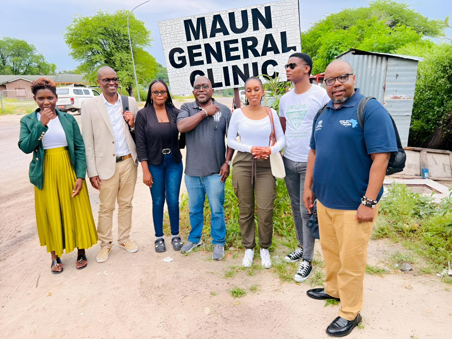 A team comprising members from the Country Coordinating Mechanism (CCM), Botswana Country Coordinating Mechanism (BCCM), Global Fund Program Management, and WHO Botswana 