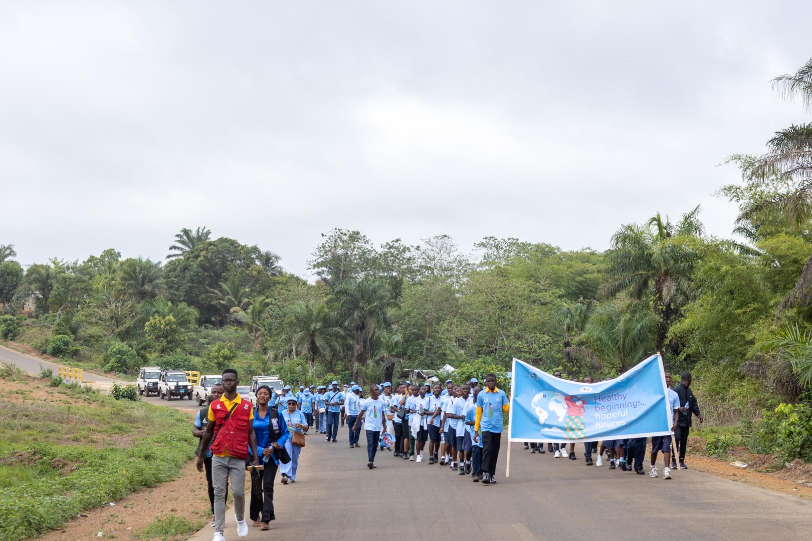 Health Parade during World Health Day Commemoration