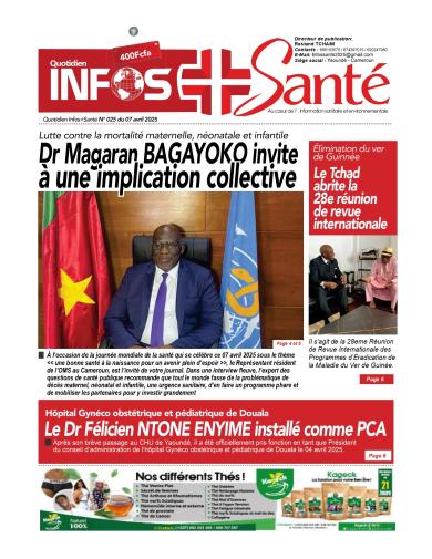 Quotidien INFOS SANTE N°025
