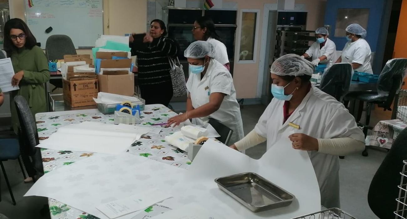 A WHO-led assessment to monitor the implementation of the national guidelines on IPC scored three of the five regional hospitals at Intermediate Level.