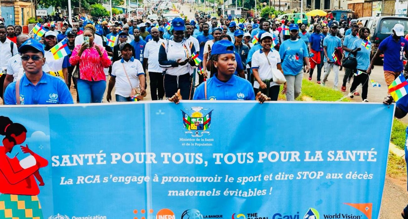 Journée Mondiale de la Santé en RCA