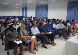 Participants at the opening of the workshop