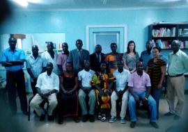 Une vue des participants à l’atelier organisé