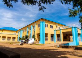Picture of the newly expanded BIU General Hospital, Borno State 