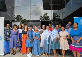 WHO Botswana celebrates International Women's Day