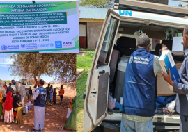 Reducing measles outbreak risk in 38 drought-affected districts in Ethiopia 
