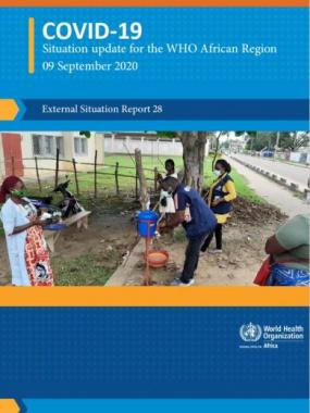 COVID-19 outbreak - Sitrep 28,  09 September 2020