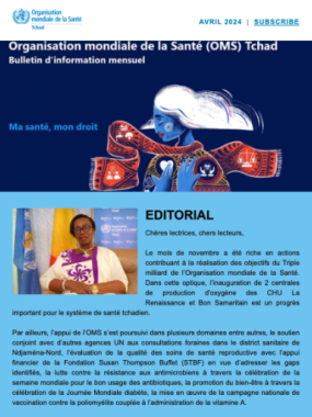 Bulletins d’information OMS Tchad, 2024