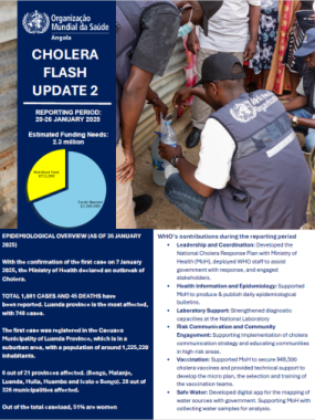 WHO Flash Cholera Update 2