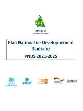 Plan National de Développement Sanitaire PNDS 2021-2025