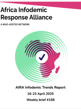 AIRA Infodemic Trends Report 16-23 April 2025