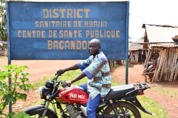 Mpox : des motos-ambulances pour sauver des vies en RCA 
