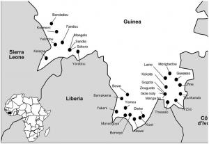 Carte Fièvre de Lassa