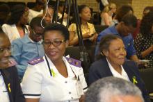Health workers turned out in numbers at the public lecture on  World Mental Health Day