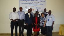 The WHO Team who attended the Stakeholder meeting