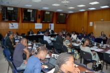 Les journalistes de Brazzaville et de Kinshasa ont promis d'intensifier la communication du risque, la mobilisation sociale et l'engagement des communautés et des décideurs afin de freiner la consommation abusive des antibiotiques et de lutter contre la résistance aux antimicrobiens. OMS/Eugene Kabambi