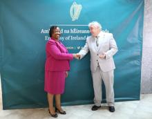 Ireland supports the World Health Organization’s Ebola response efforts in Uganda
