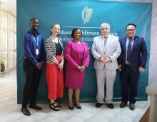 Ireland supports the World Health Organization’s Ebola response efforts in Uganda