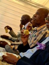 Demonstration of a healthy eating lifestyle