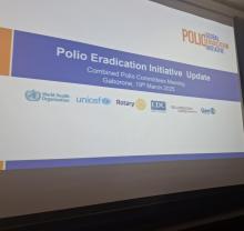 polio eradication initiative update