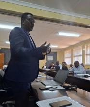 Chief consultant engages with stakeholders