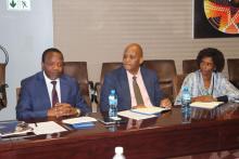Part of WHO Botswana team