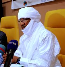 Dr Blanche ANYA, Représentante de l'OMS au Tchad, lors de son allocution
