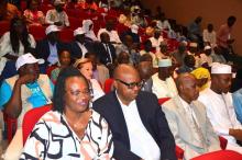 Dr Blanche ANYA, Représentante de l'OMS au Tchad, lors de son allocution