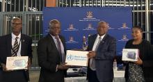 WHO hands over tablets for Community Health Workers