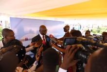 Point de presse avec le Représentant par intérim de l'OMS Congo, Dr Vincent Dossou SODJINOU