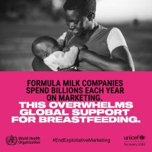 Aggressive formula marketing drowns out support for breastfeeding. Let’s protect mothers, not profits.
