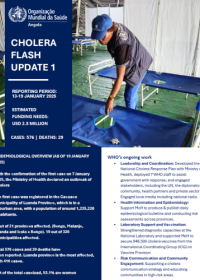 WHO Angola Cholera Flash Update 1
