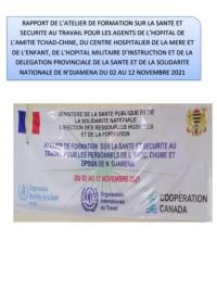 RAPPORT DE L’ATELIER DE FORMATION SUR LA SANTE ET SECURITE AU TRAVAIL POUR LES AGENTS
